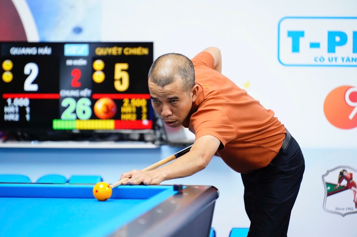 Trần Quyết Chiến vô địch billiards carom HBSF Tour 2- Ảnh 1.