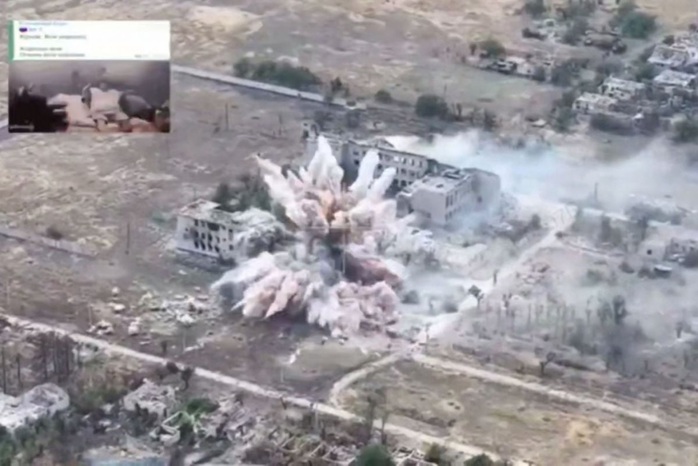 F-16 Ukraine tung đòn tấn công ba mục tiêu, tập kích Nga bằng bom JDAM- Ảnh 1.