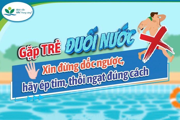 Hai bé trai tiên lượng xấu vì sơ cứu sai khi đuối nước- Ảnh 2.