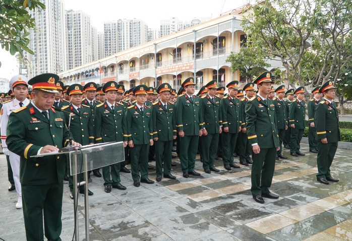 Bí thư Thành ủy TP HCM Nguyễn Văn Nên dự Đại hội đại biểu Đảng bộ Quân sự TP HCM lần thứ I- Ảnh 7.