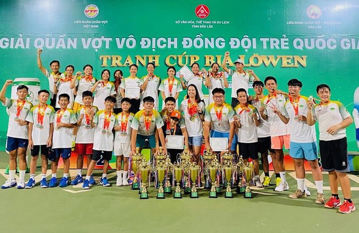 TP HCM vô địch Giải quần vợt đồng đội trẻ quốc gia 2025- Ảnh 1. TP HCM vô địch Giải quần vợt đồng đội trẻ quốc gia 2025- Ảnh 1.