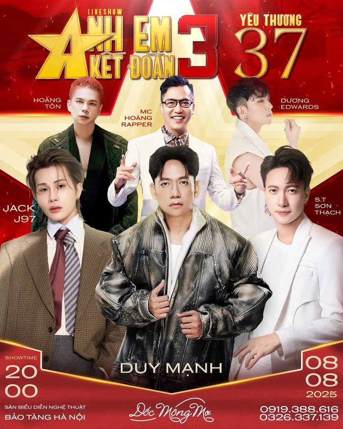 Liveshow "Dốc mộng mơ – Anh em kết đoàn 3": Âm nhạc kết nối những tấm lòng vì đồng bào Nghệ An - Ảnh 2.