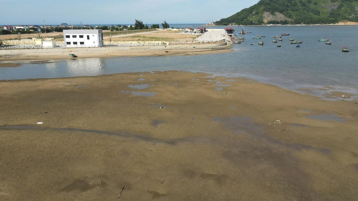Tàu thuyền gặp khó khi ra, vào cảng cá được đầu tư gần 300 tỉ đồng vì luồng lạch bị bồi lắng- Ảnh 6. Tàu thuyền gặp khó khi ra, vào cảng cá được đầu tư gần 300 tỉ đồng vì luồng lạch bị bồi lắng- Ảnh 6.