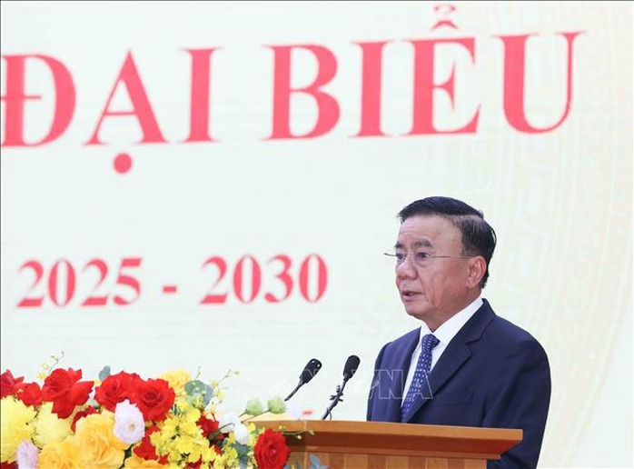 Tổng Bí thư Tô Lâm tham dự Đại hội đại biểu Đảng bộ Văn phòng Trung ương Đảng 2025 - 2030 - Ảnh 4. Tổng Bí thư Tô Lâm tham dự Đại hội đại biểu Đảng bộ Văn phòng Trung ương Đảng 2025 - 2030 - Ảnh 4.