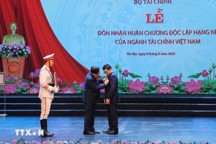 Tổng Bí thư Tô Lâm dự Lễ kỷ niệm 80 năm 
ngày truyền thống ngành Tài chính- Ảnh 4.