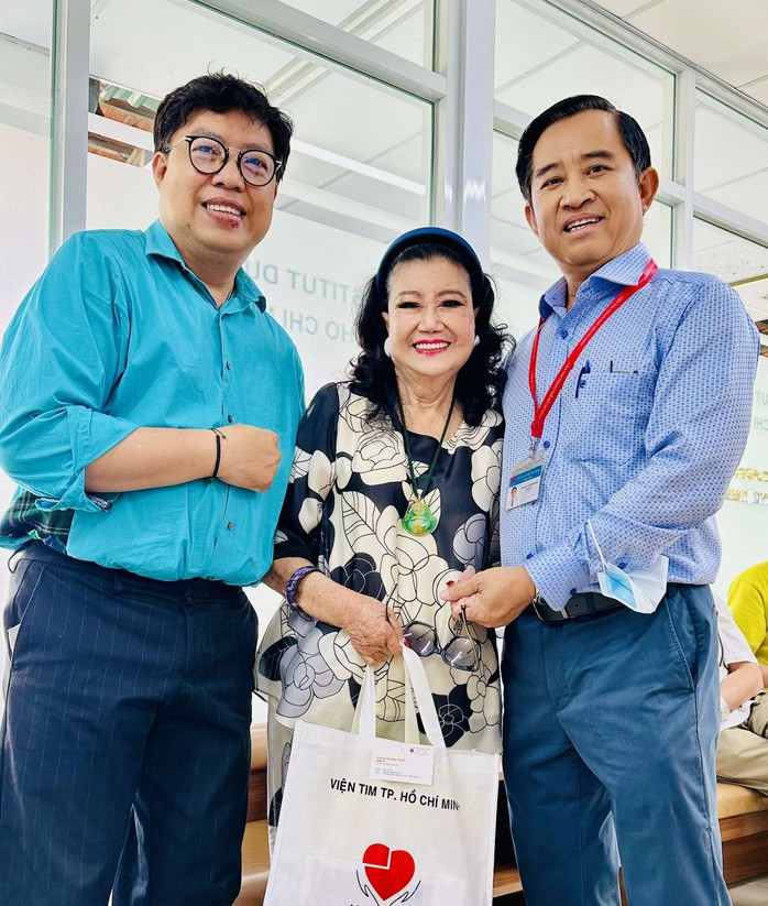 NSND Kim Cương cảm động trước tình cảm của Viện Tim TP HCM, khám bệnh tổng quát cho nghệ sĩ- Ảnh 1.