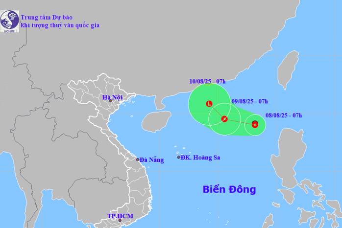 Xuất hiện áp thấp nhiệt đới mạnh cấp 8 trên Biển Đông- Ảnh 1. Xuất hiện áp thấp nhiệt đới mạnh cấp 8 trên Biển Đông- Ảnh 1.