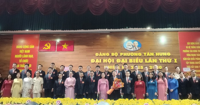 Phường Tân Hưng tổ chức thành công Đại hội Đảng bộ- Ảnh 7.