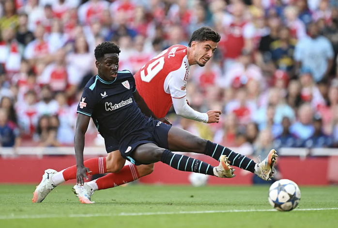 Tân binh Gyokeres khai hỏa, Arsenal thắng Bilbao đoạt cúp Emirates- Ảnh 4.