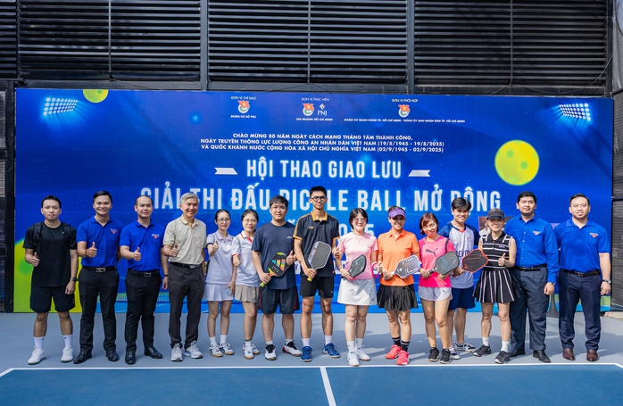 Hội thao giao lưu pickleball các cơ sở Đoàn TP HCM- Ảnh 1. Hội thao giao lưu pickleball các cơ sở Đoàn TP HCM- Ảnh 1.