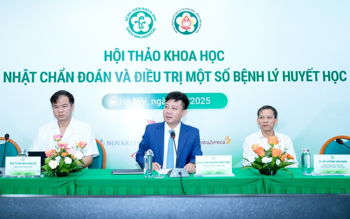 Vì sao bệnh lý huyết học tăng nhanh, mỗi năm hơn 10.000 ca mới?- Ảnh 1.