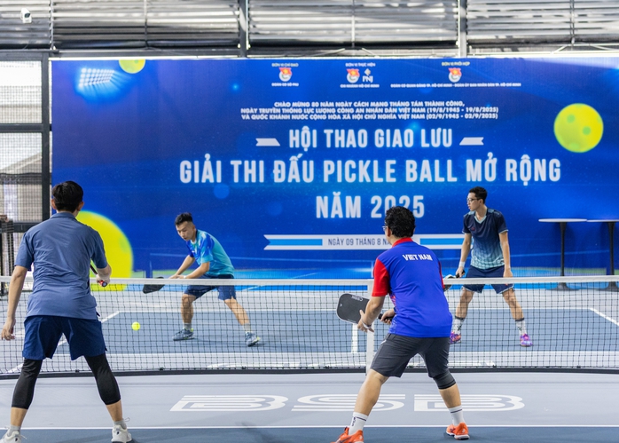 Hội thao giao lưu pickleball các cơ sở Đoàn TP HCM- Ảnh 3. Hội thao giao lưu pickleball các cơ sở Đoàn TP HCM- Ảnh 3.