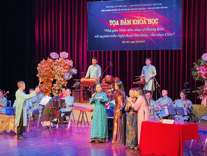 NGND - nhạc sĩ Hoàng Kiều đưa nghệ thuật chèo tới đỉnh cao với "Súy Vân"- Ảnh 1. NGND - nhạc sĩ Hoàng Kiều đưa nghệ thuật chèo tới đỉnh cao với "Súy Vân"- Ảnh 1.