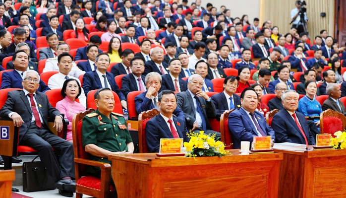 Phó Thủ tướng Thường trực Nguyễn Hòa Bình dự Đại hội Đảng tại Quảng Ngãi - Ảnh 5.