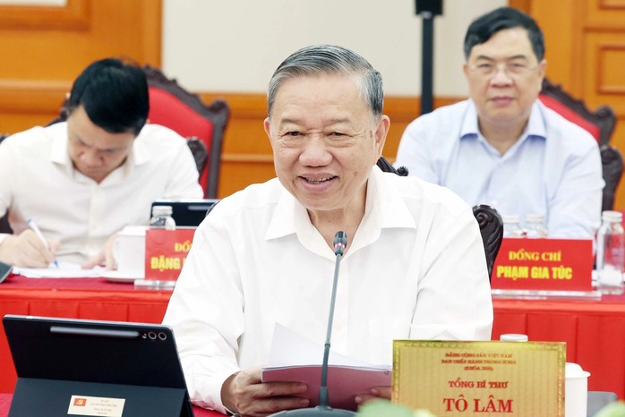 Bộ Chính trị cho ý kiến về phương án nhân sự trình Đại hội Đảng bộ Quốc hội- Ảnh 1.