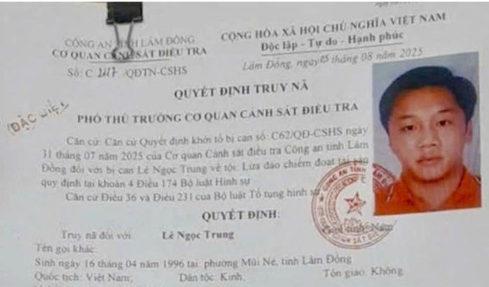 Truy nã đặc biệt nhân viên ngân hàng lừa đảo 22 tỉ đồng- Ảnh 1.