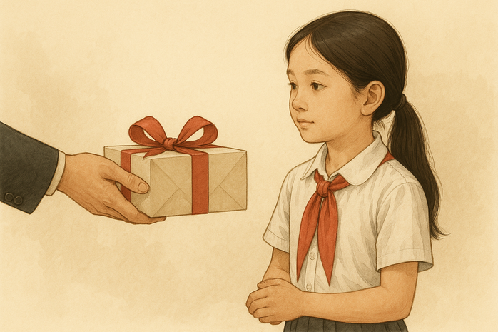 Của cho không bằng cách cho - Ảnh 1.