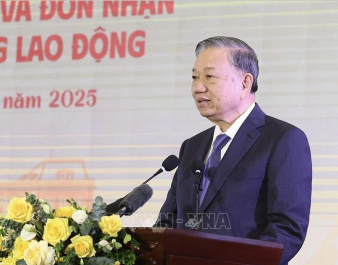 Tổng Bí thư Tô Lâm: Ngành Tòa án phải phấn đấu để mọi phán quyết đều "thấu tình, đạt lý"- Ảnh 1. Tổng Bí thư Tô Lâm: Ngành Tòa án phải phấn đấu để mọi phán quyết đều "thấu tình, đạt lý"- Ảnh 1.