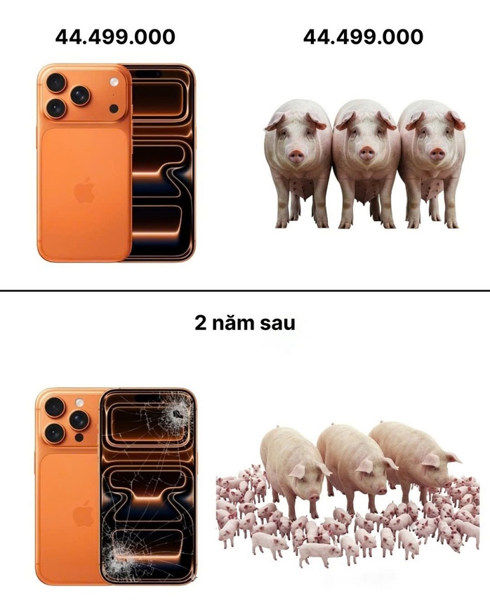 Thấy gì từ việc các nhãn hàng đua nhau quy đổi sản phẩm ra iPhone 17? - Ảnh 3.