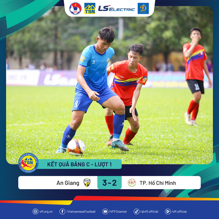 U17 Quốc gia 2025: Các ứng viên vô địch khởi đầu thắng lợi - Ảnh 2.