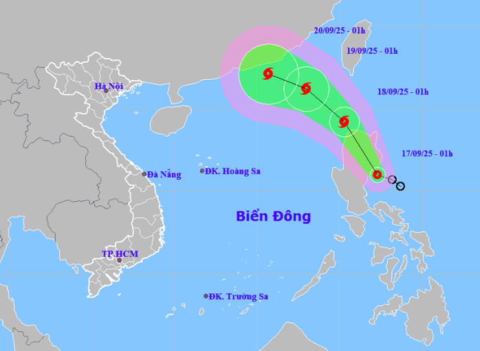 Áp thấp nhiệt đới sắp mạnh thành bão, có đổ bộ vào nước ta?- Ảnh 1. Áp thấp nhiệt đới sắp mạnh thành bão, có đổ bộ vào nước ta?- Ảnh 1.