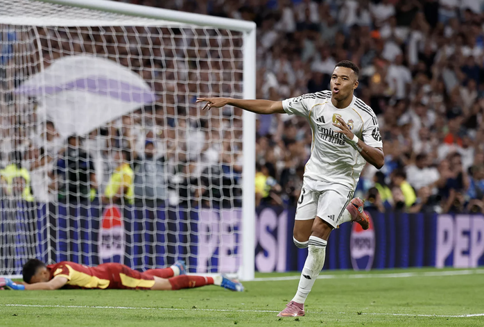 "Người hùng" Mabppe lập kỳ tích, Real Madrid thoát hiểm tại Bernabeu- Ảnh 3. "Người hùng" Mabppe lập kỳ tích, Real Madrid thoát hiểm tại Bernabeu- Ảnh 3.