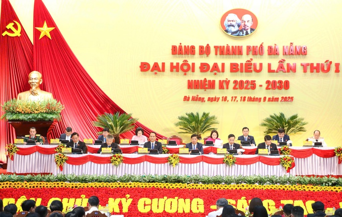 Đại hội Đảng bộ Đà Nẵng lần thứ I khai mạc phiên trù bị vào ngày 16 - 9 - Ảnh 1.