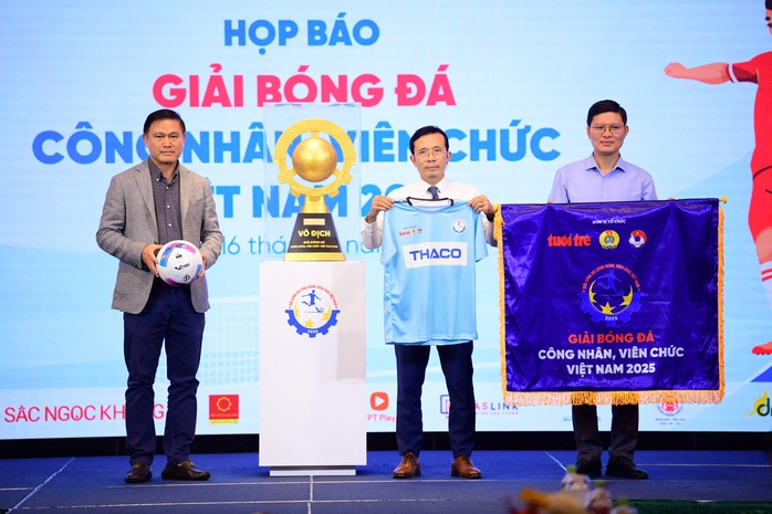 40 đội bóng tham dự Giải Bóng đá công nhân viên chức Việt Nam 2025 - Ảnh 3.