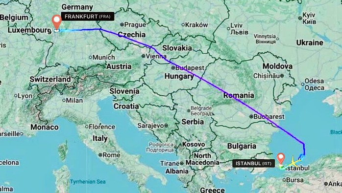 Chuyến bay từ Đức đi TP HCM hạ cánh khẩn cấp tại Istanbul vì sức khỏe hành khách - Ảnh 1.