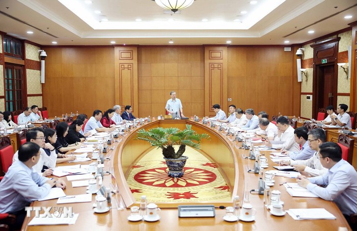 Tổng Bí thư: Sửa Luật Đất đai cần đặt trong tổng thể các luật về thuế, nhà ở, bất động sản- Ảnh 2.