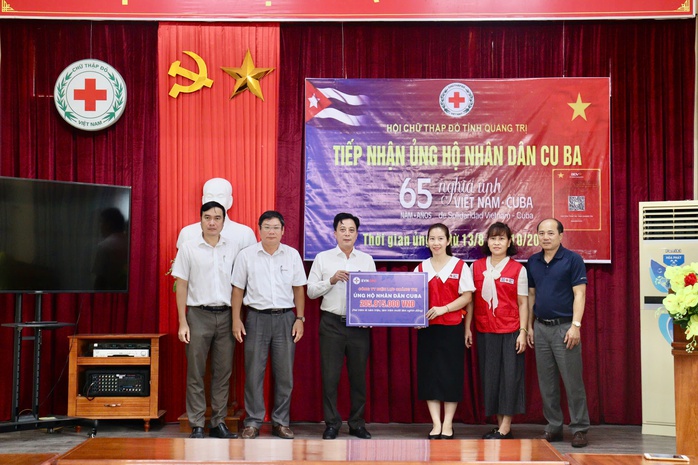 Điện lực Quảng Trị ủng hộ 205 triệu đồng cho nhân dân Cuba- Ảnh 1.
