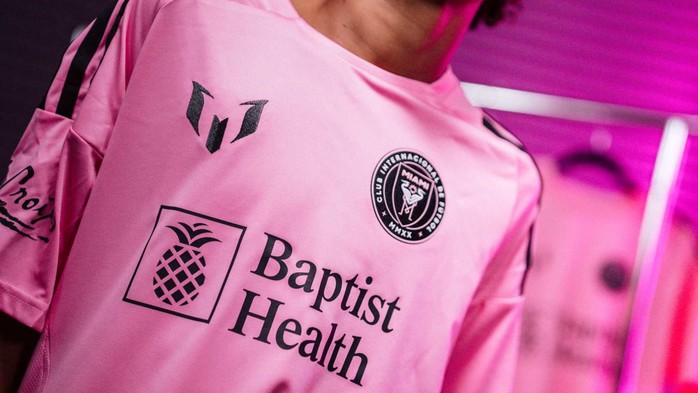 Inter Miami đưa tên Messi thành logo trên áo đấu học viện- Ảnh 1.