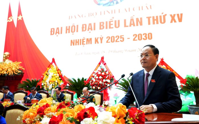 Ông Lê Minh Ngân được bầu làm Bí thư tỉnh ủy Lai Châu nhiệm kỳ 2025 - 2030 - Ảnh 1.