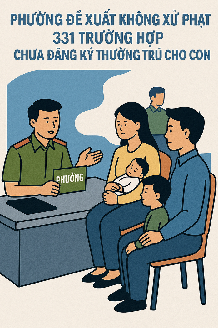 Lý do một phường ở Đà Nẵng đề xuất không phạt 331 trẻ chưa đăng ký thường trú- Ảnh 1. Lý do một phường ở Đà Nẵng đề xuất không phạt 331 trẻ chưa đăng ký thường trú- Ảnh 1.