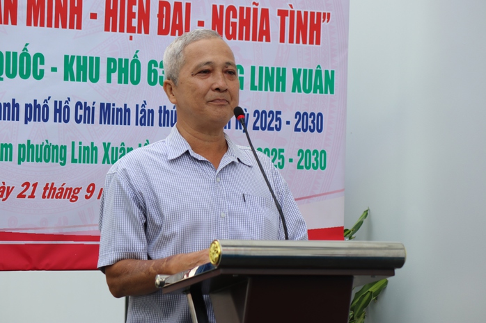 Phường Linh Xuân ra mắt "Khu phố rực rỡ màu cờ Tổ quốc" - Ảnh 3.