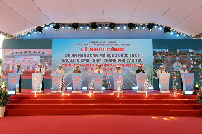 Khởi công nâng cấp Quốc lộ 91 đoạn km 0 - km 7 tại Cần Thơ - Ảnh 3. Khởi công nâng cấp Quốc lộ 91 đoạn km 0 - km 7 tại Cần Thơ - Ảnh 3.