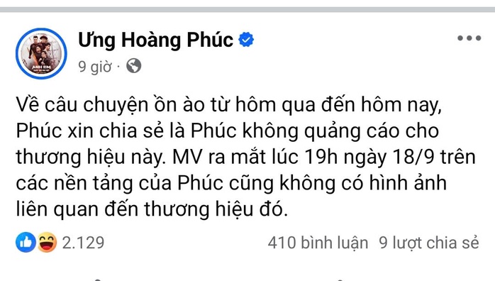 MV dính nghi vấn quảng cáo cá độ, Ưng Hoàng Phúc và nhóm Ngũ Hổ Tướng bị công an mời làm việc- Ảnh 2.