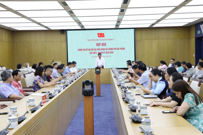 Đại hội Đảng bộ Hải Phòng lần thứ nhất: Bước đột phá trong chuyển đổi số - Ảnh 1.