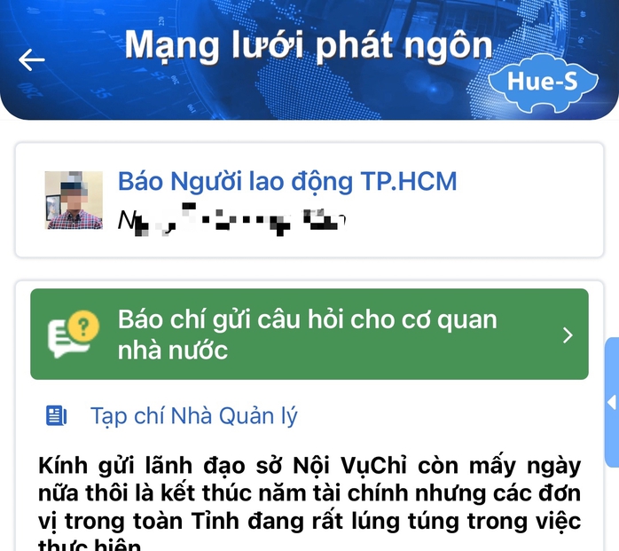 Huế đưa tiêu chí hài lòng vào đánh giá phát ngôn báo chí - Ảnh 1.