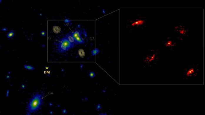 “Thập tự Einstein” làm lộ thứ bí ẩn nhất vũ trụ- Ảnh 1.