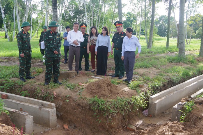 Tôn tạo Thành cổ Quảng Trị phát hiện nhiều hài cốt liệt sĩ trong quá trình thi công - Ảnh 2.