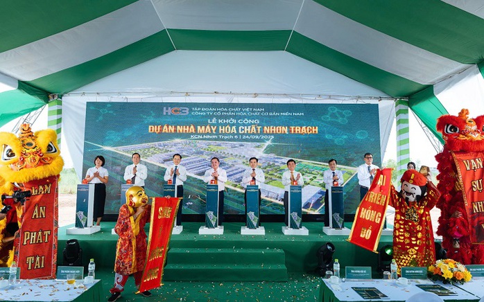HCCB khởi công xây dựng nhà máy hóa chất quy mô lớn tại Đồng Nai- Ảnh 1.