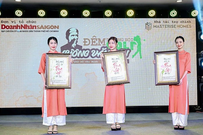 Giải golf Tạp chí Doanh Nhân Sài Gòn: "Ươm mầm tài năng kinh doanh" - Ảnh 2.