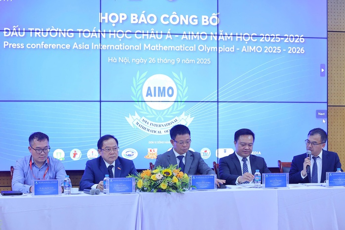 Phát động Đấu trường Toán học Châu Á - AIMO- Ảnh 1.