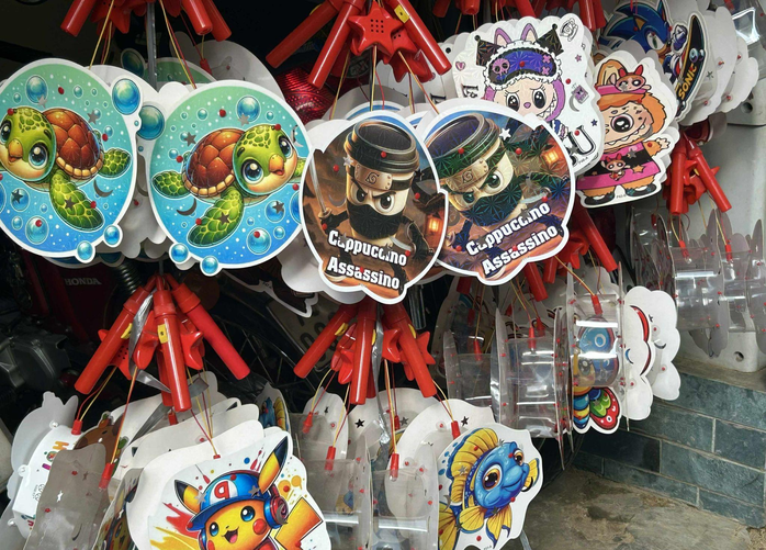 Làng lồng đèn Phú Bình rực sáng mùa trung thu - Ảnh 5.