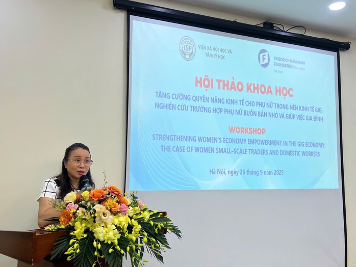 Tăng quyền năng kinh tế cho phụ nữ trong nền kinh tế việc làm tự do- Ảnh 1.