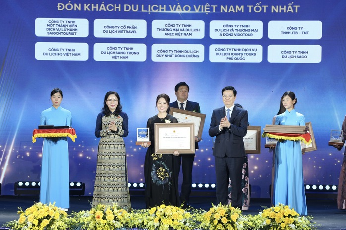 Vinh danh 113 doanh nghiệp, đơn vị tiêu biểu trong lĩnh vực du lịch- Ảnh 3.
