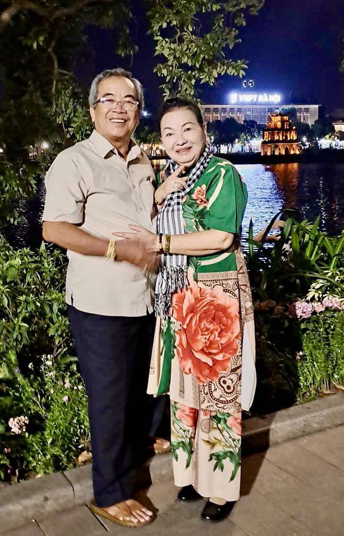 Kiều Mỹ Dung, Trần Thiện và cuộc gặp gỡ đầy xúc động với thầy NSND Nguyễn Ngọc Phương - Ảnh 5.