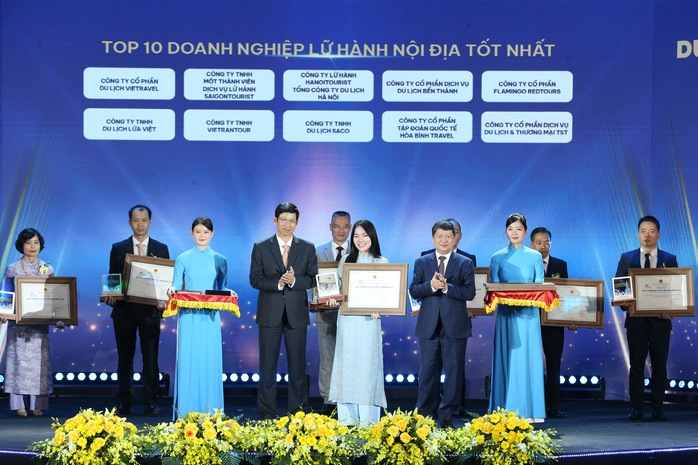 Vinh danh 113 doanh nghiệp, đơn vị tiêu biểu trong lĩnh vực du lịch- Ảnh 2.