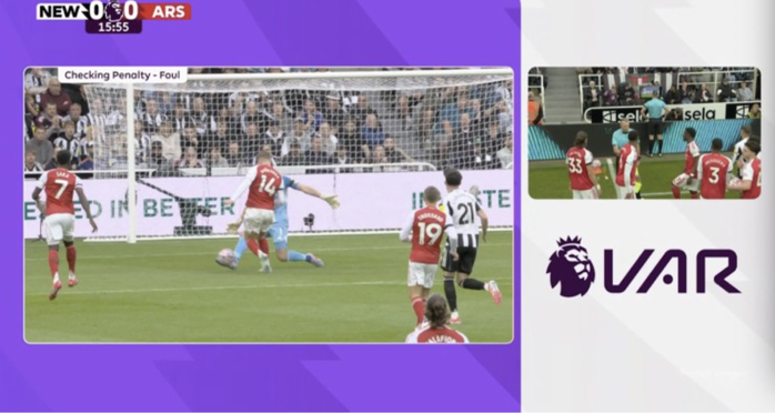 Arsenal ngược dòng hạ chủ nhà Newcastle, trọng tài gây phẫn nộ- Ảnh 1.